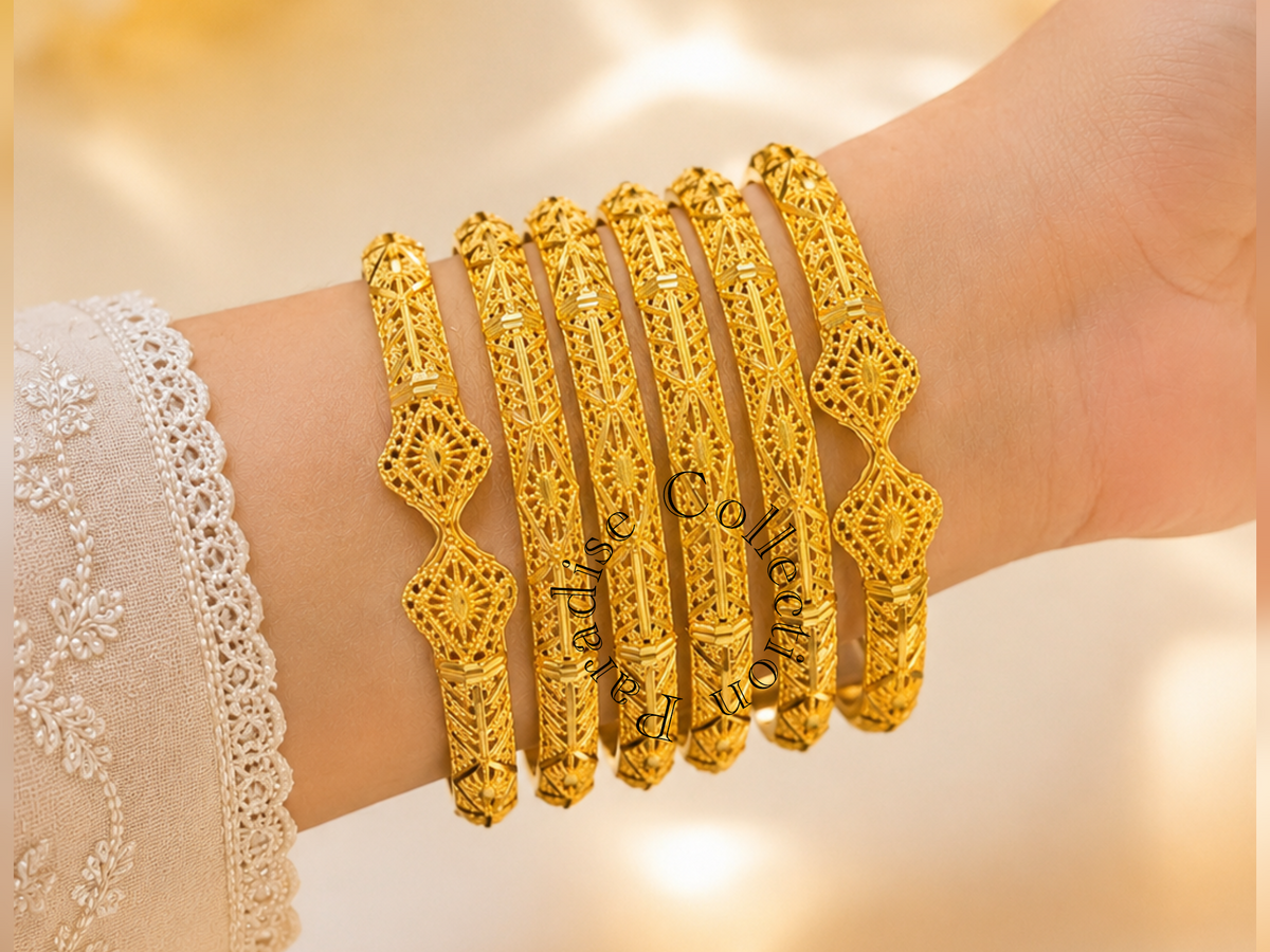 👑 Royal Bangles Set – Comes with a FREE Premium Jewellery Box ✨