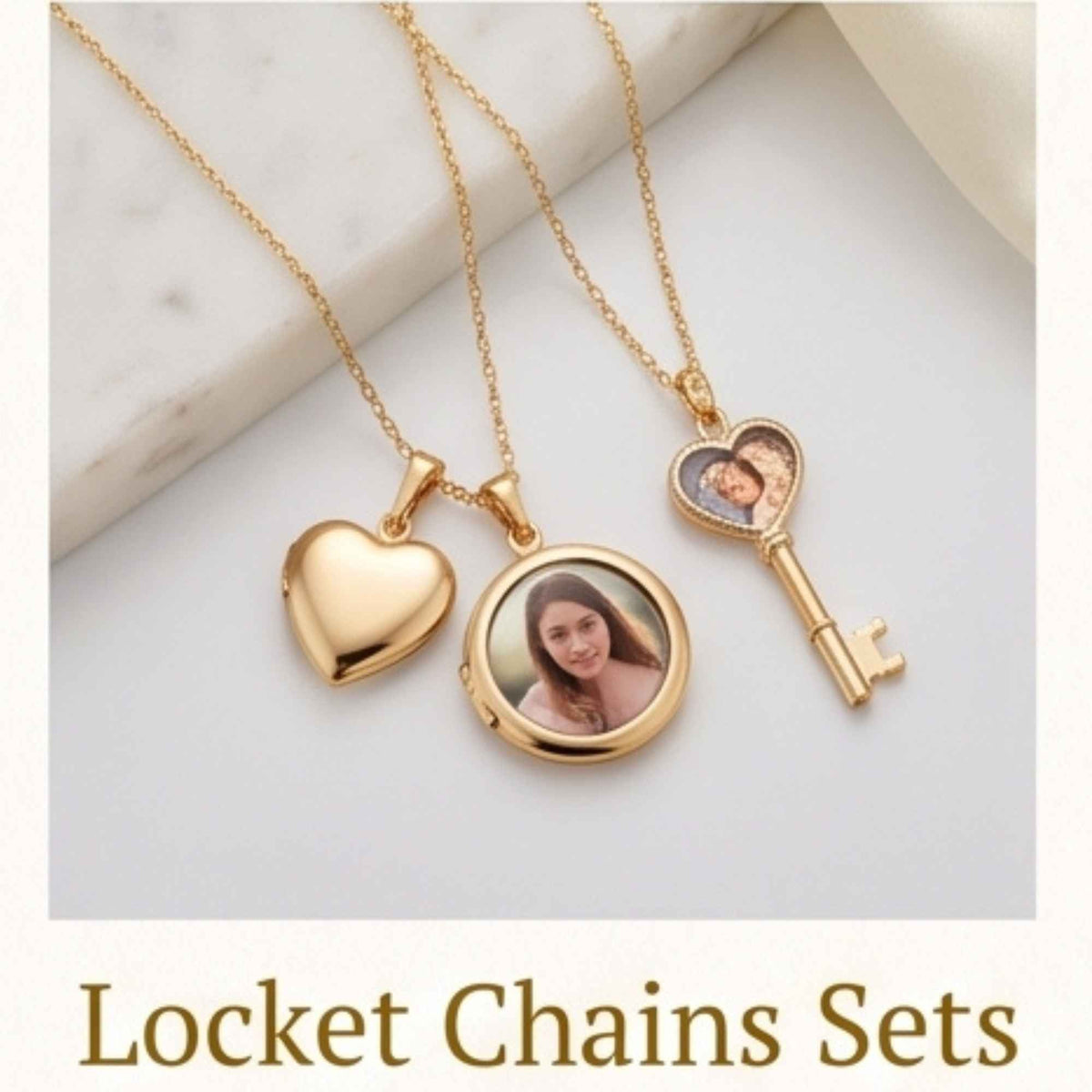 Locket Chains Sets