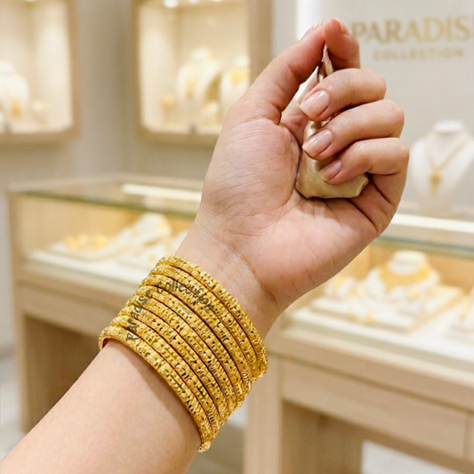 Stylish Thin Bangles Set – Free Luxury Jewelry Box