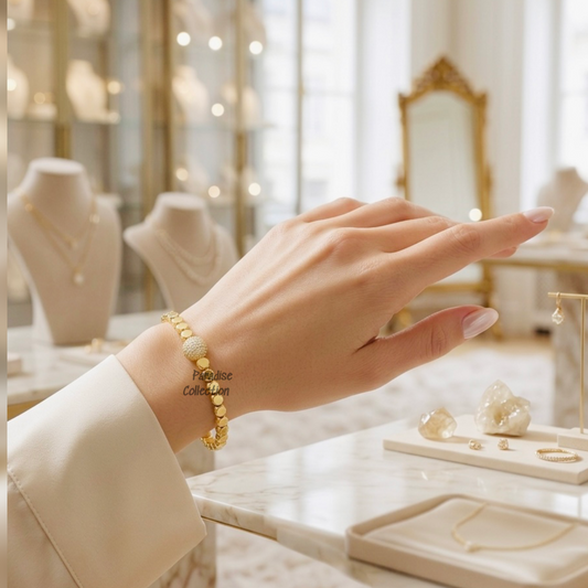 Party Wear Bracelet – Free Jewelry Case Included