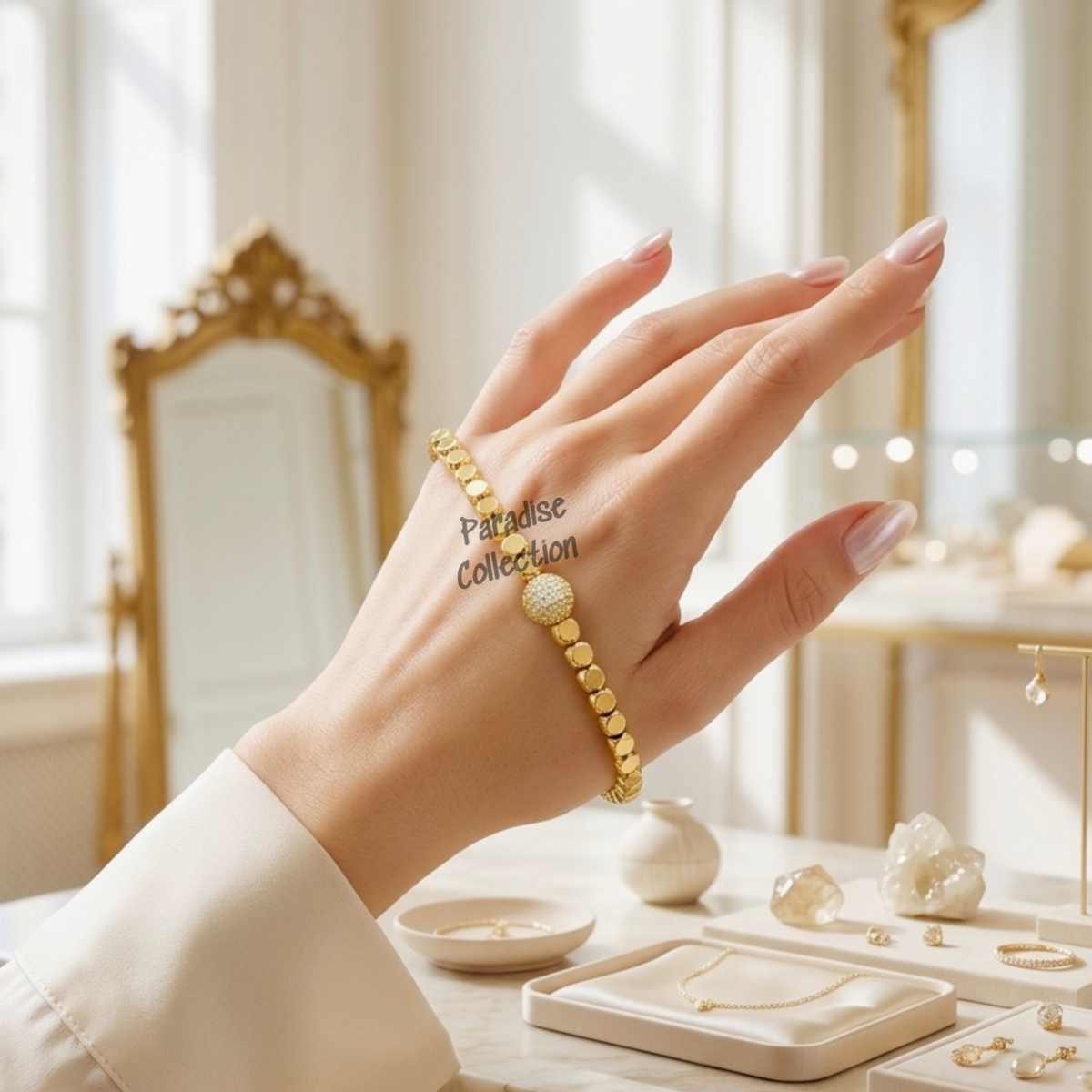 Party Wear Bracelet – Free Jewelry Case Included