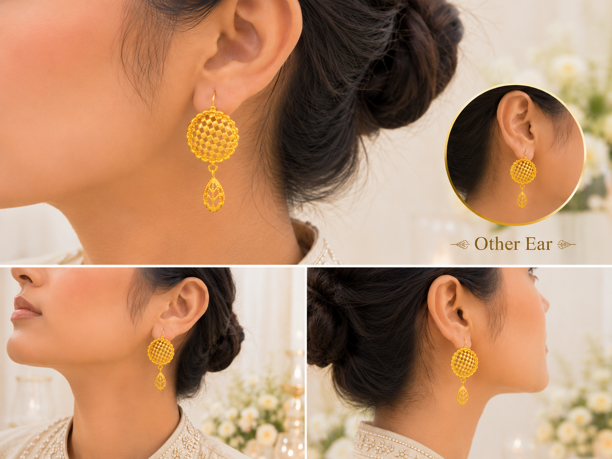 🌸 Classic Earrings – Grace in Every Pair Free Jewellery Box Included