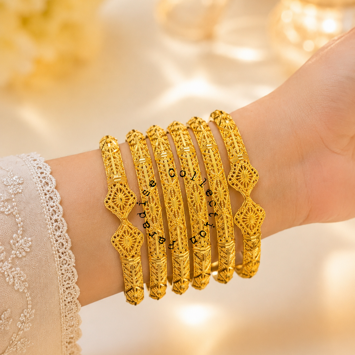 👑 Signature Bangles Set – Beautifully Packed with a FREE Premium Box 🎁
