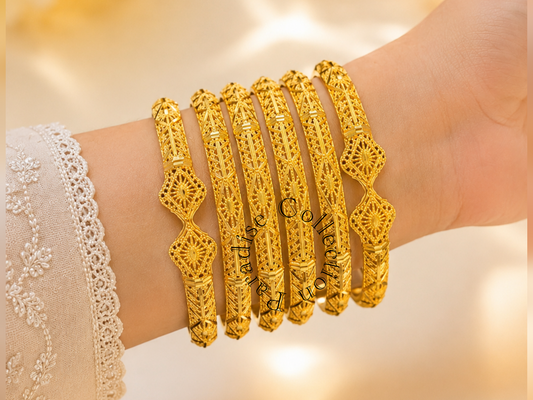 👑 Royal Bangles Set – Comes with a FREE Premium Jewellery Box ✨