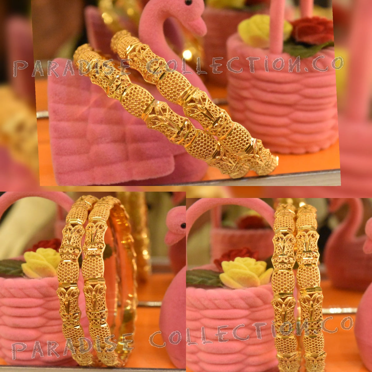 Fashion Bangles for Ladies – Free Decorative Jewelry Box Included